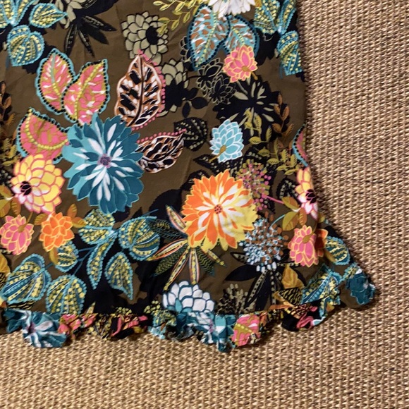 LOFT floral dress Size XS petite - Picture 3 of 8